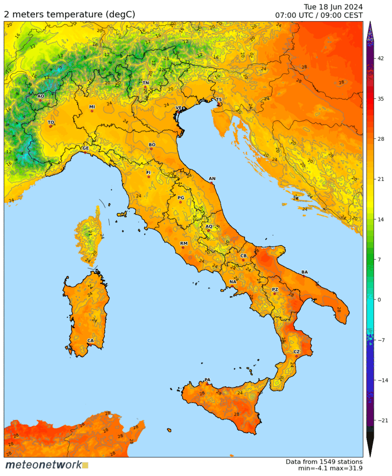 Animazione Dati Meteo 2024-05-17 temp_italia