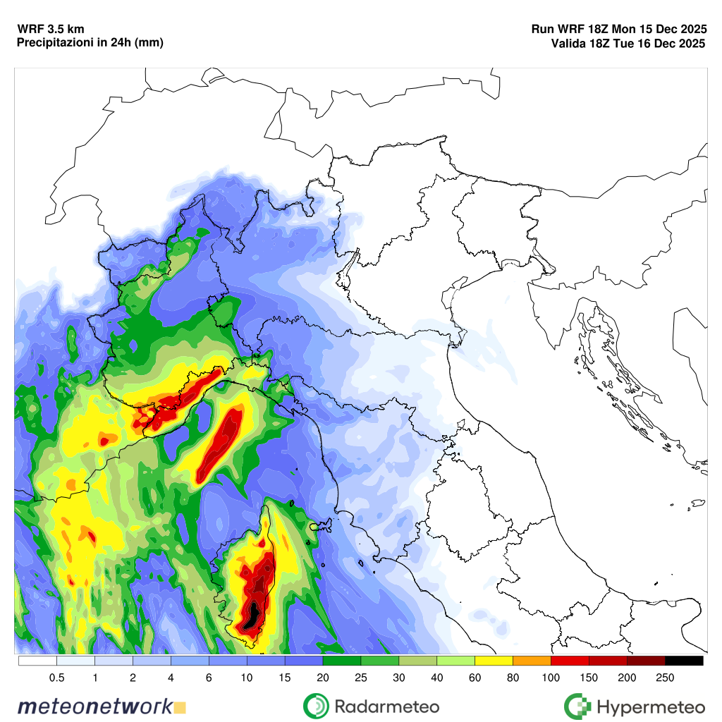 Modelli WRF - MeteoNetwork