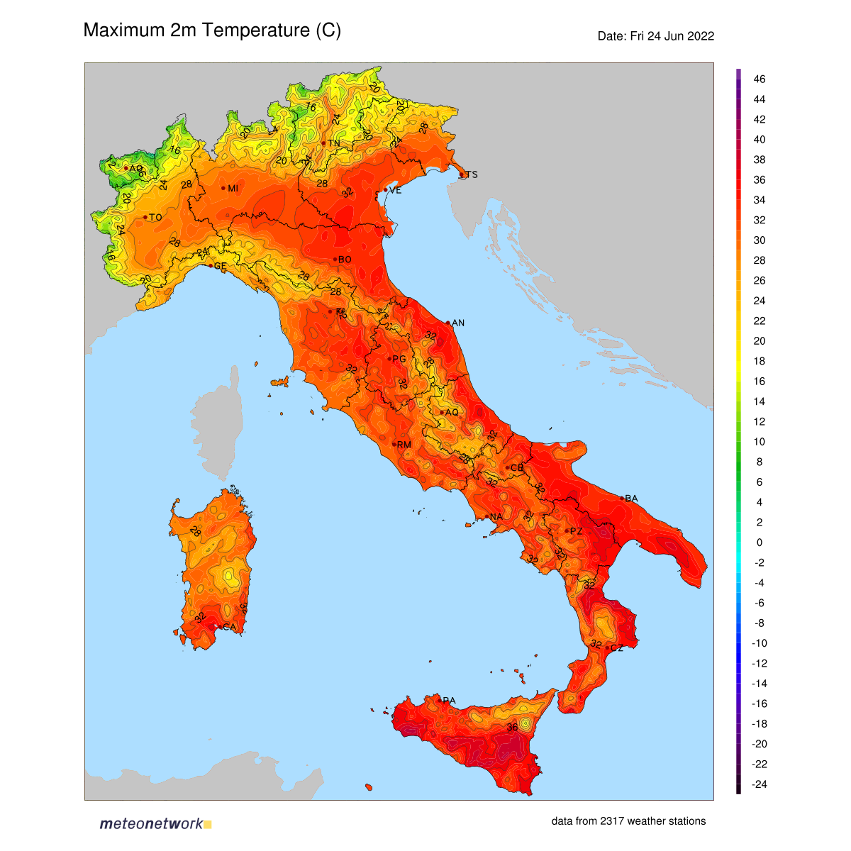 Dati Meteo 2022-06-24 temp_max_italia